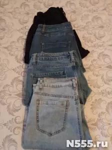 Джинсы женские прямые, клёш